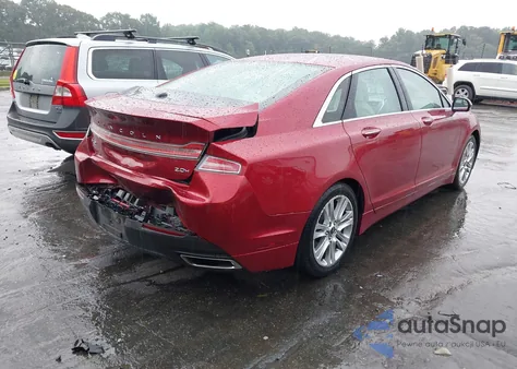 2014 Lincoln Mkz Hybrid from USA, damaged, VIN 3LN6L2LU2ER814360